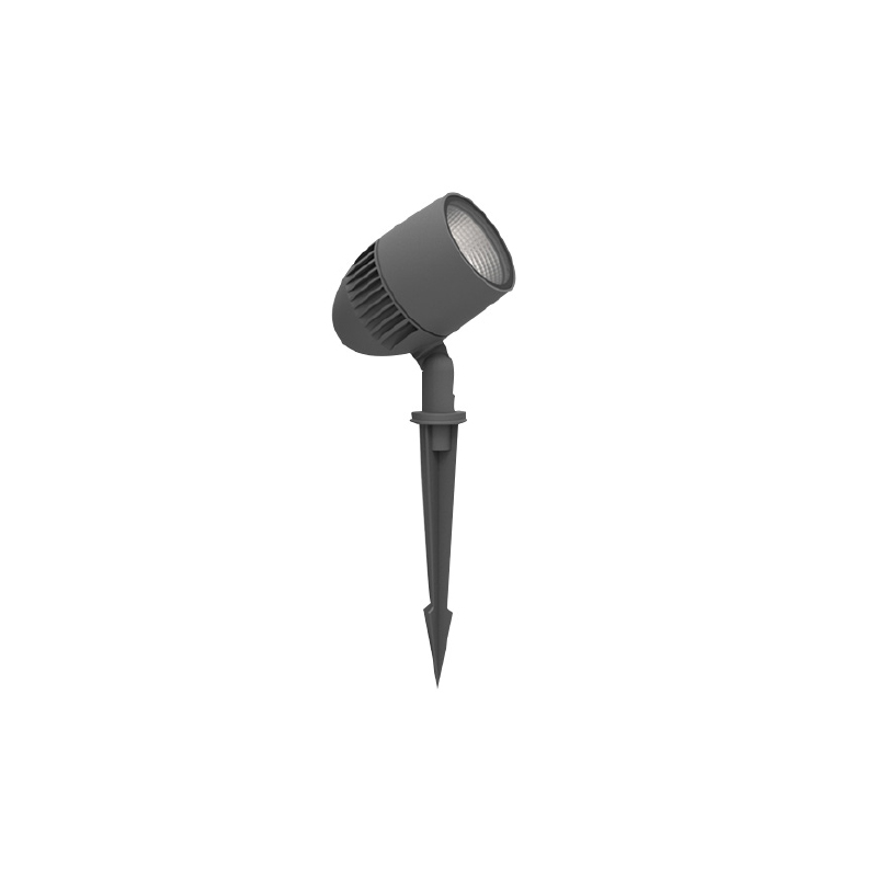 Faretto led con picchetto da 8W 3000K IP65