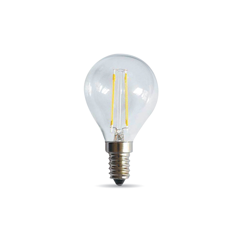 Lampadina LED SFERA 4W E14 2700K CLEAR